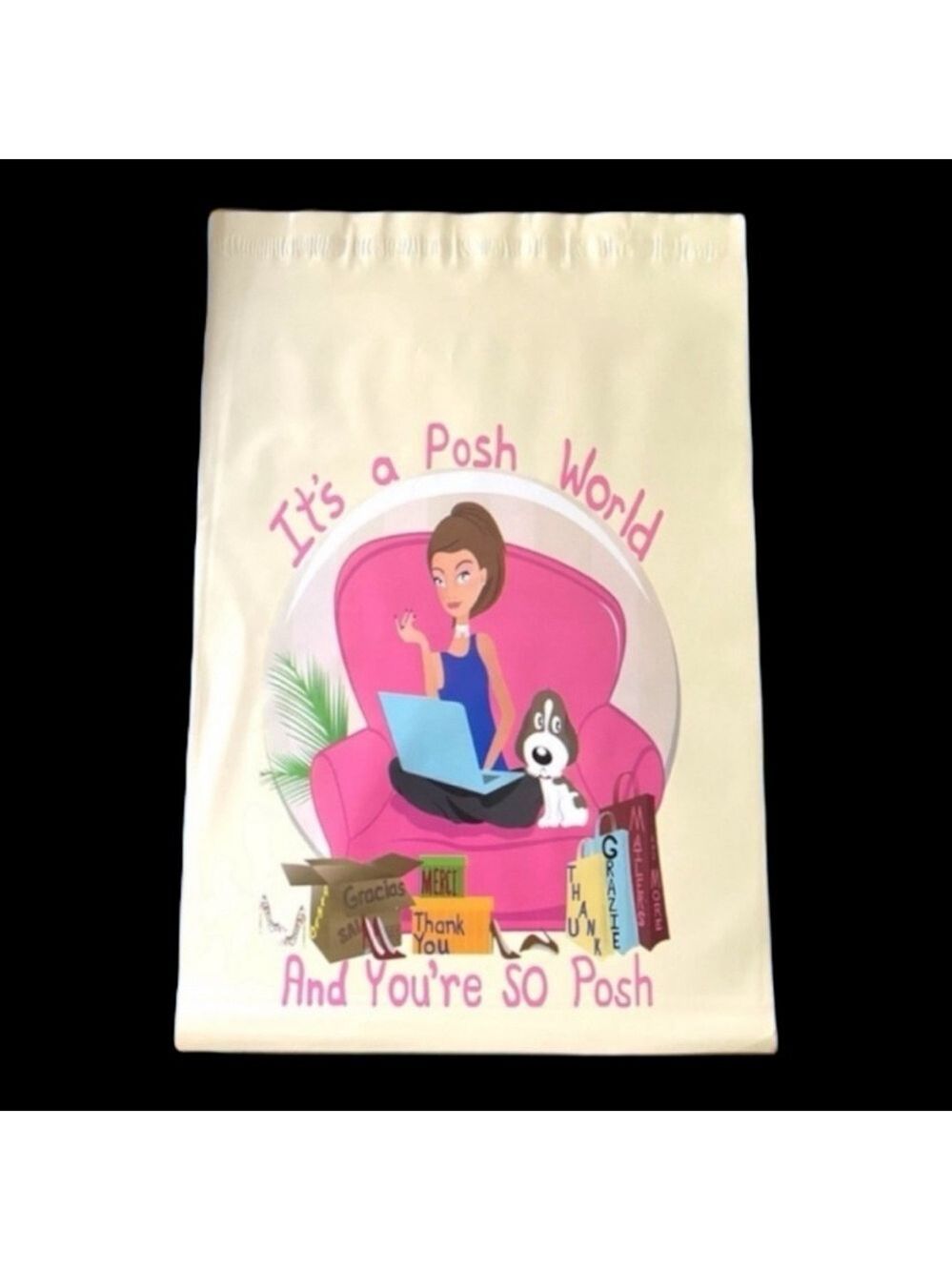 25 14X19 Posh World Poly Mailers PRICE IS FIRM - Picture 5 of 12
